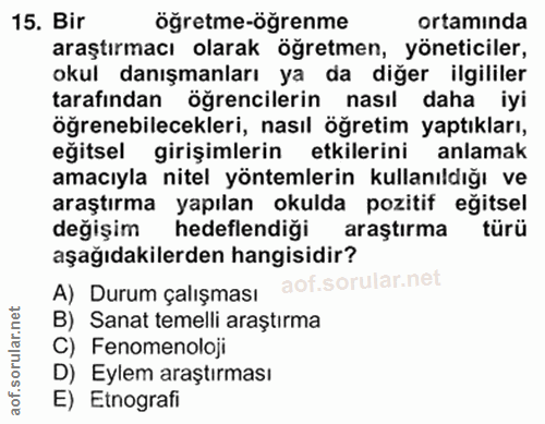 Soru 15