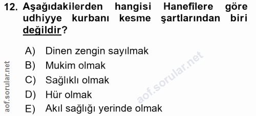 Soru 12