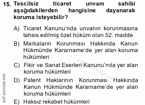Soru 15