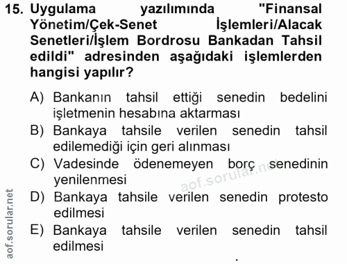 Soru 15
