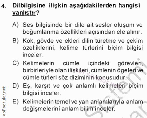 Soru 4