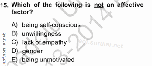 Soru 15