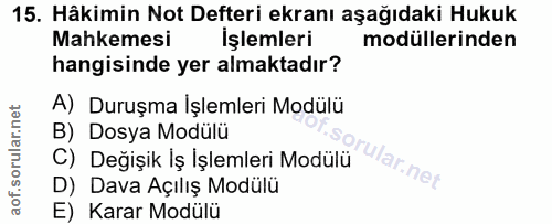 Soru 15