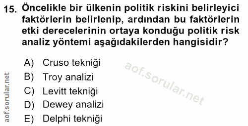 Soru 15