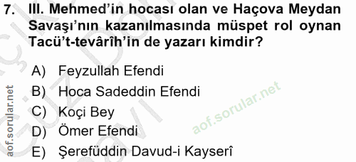 Soru 7