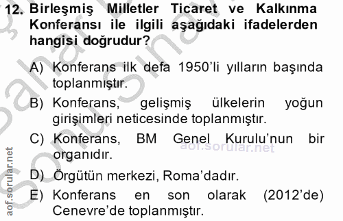 Soru 12