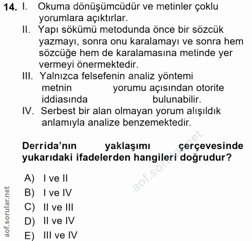Soru 14