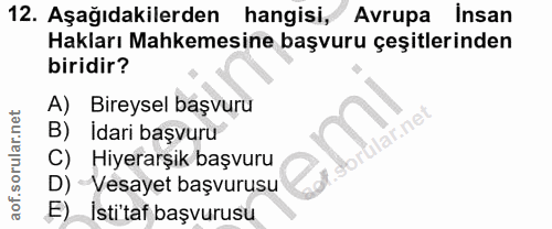 Soru 12
