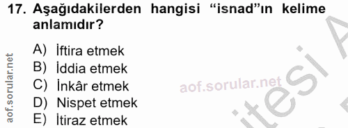 Soru 17