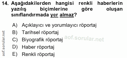 Soru 14
