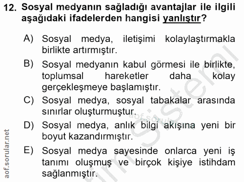 Soru 12