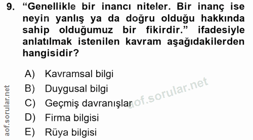 Soru 9
