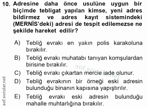 Soru 10
