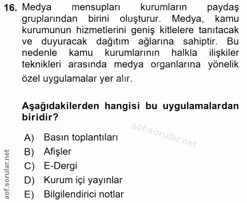 Soru 16