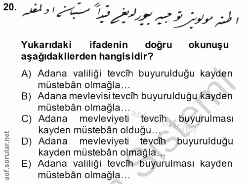 Soru 20