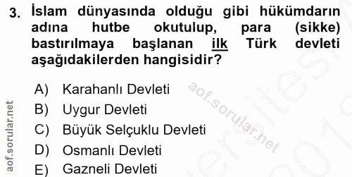 Soru 3