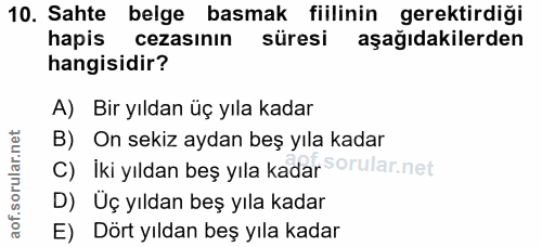 Soru 10