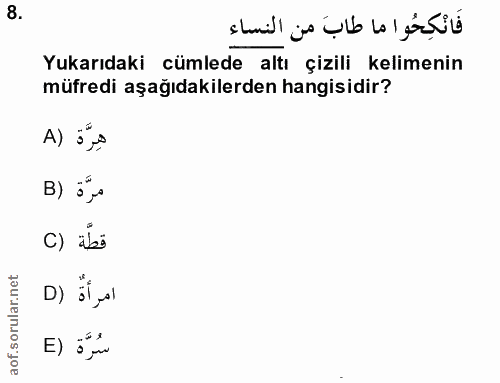 Soru 8