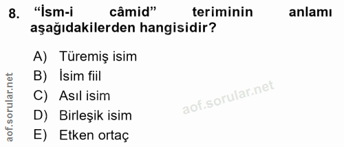 Soru 8