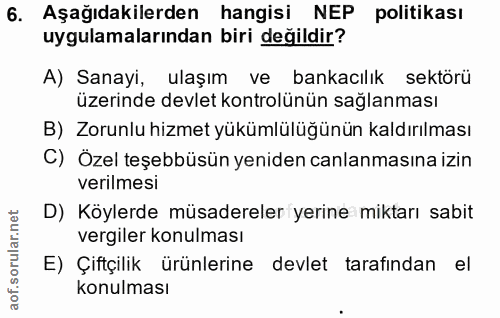 Soru 6
