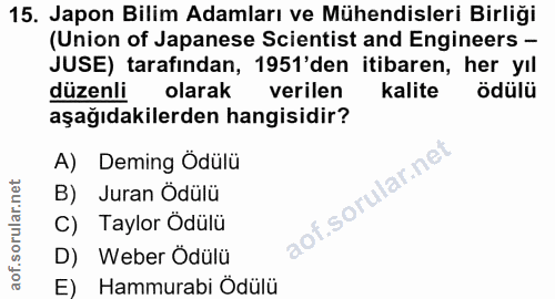 Soru 15