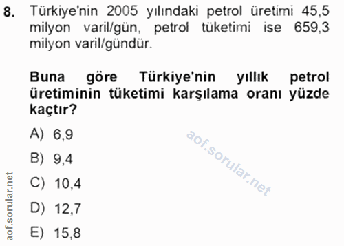 Soru 8