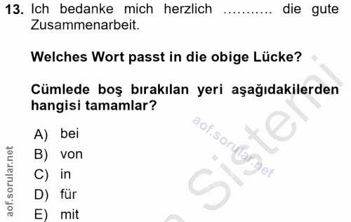 Soru 13