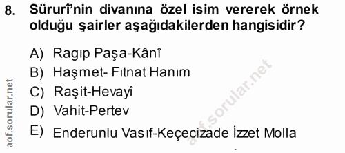 Soru 8