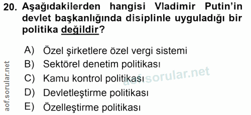 Soru 20