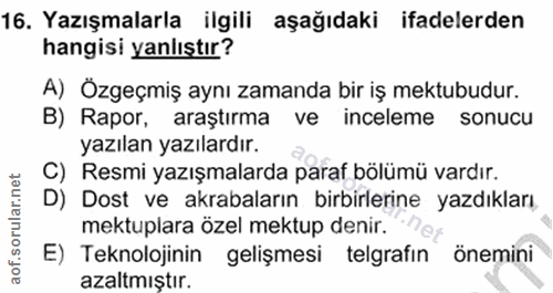 Soru 16