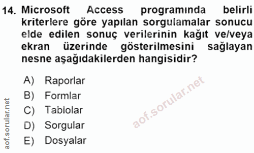 Soru 14