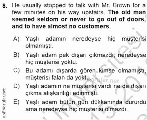 Soru 8