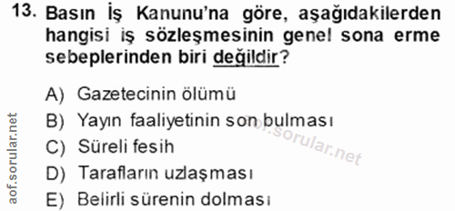 Soru 13