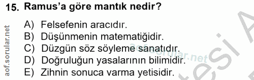 Soru 15