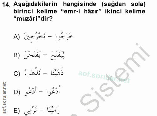 Soru 14