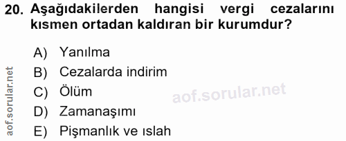 Soru 20
