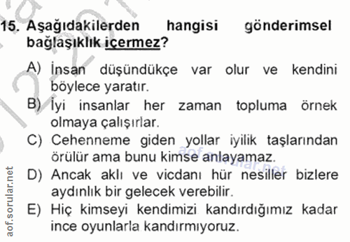 Soru 15
