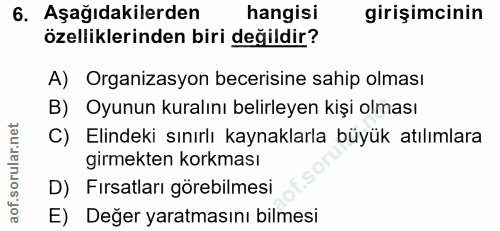 Soru 6