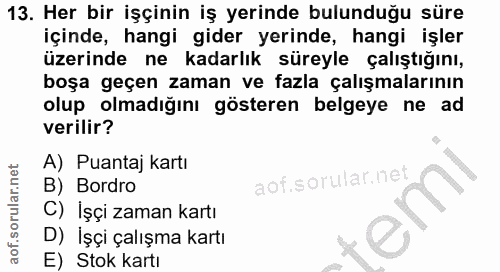 Soru 13