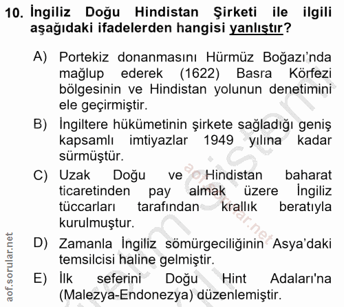 Soru 10