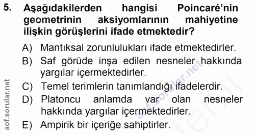 Soru 5