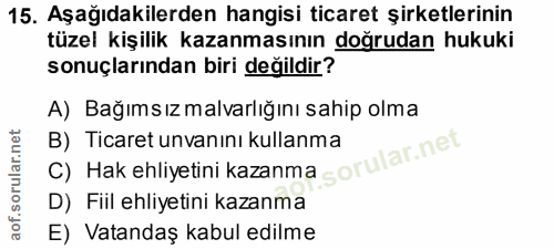 Soru 15