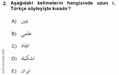 Soru 2
