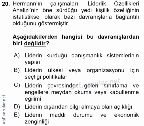 Soru 20
