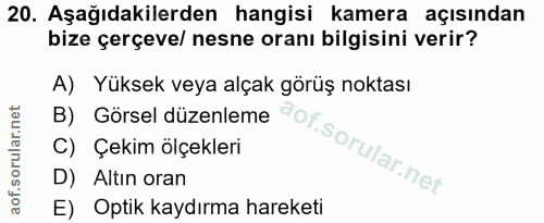Soru 20