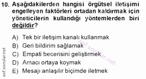 Soru 10