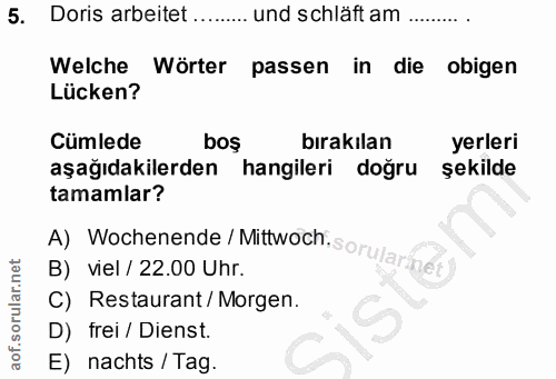 Soru 5