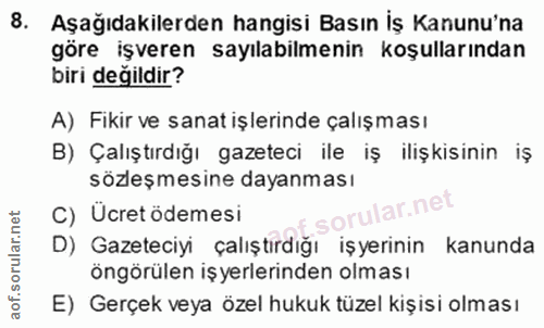 Soru 8