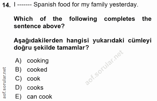 Soru 14
