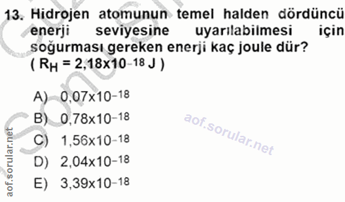 Soru 13